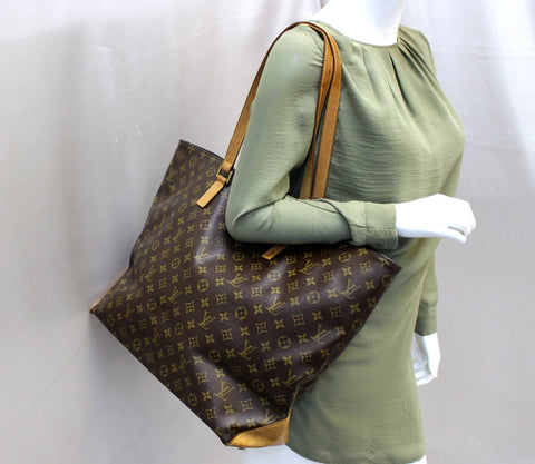 LOUIS VUITTON Monogram Canvas Cabas Alto Shoulder Bag