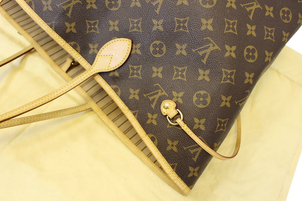 LOUIS VUITTON Monogram Canvas Neverfull GM Shoulder Bag