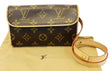 LOUIS VUITTON Monogram Canvas Florentine Pouch Bum Bag