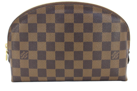 LOUIS VUITTON Damier Ebene Cosmetic GM Pouch Case