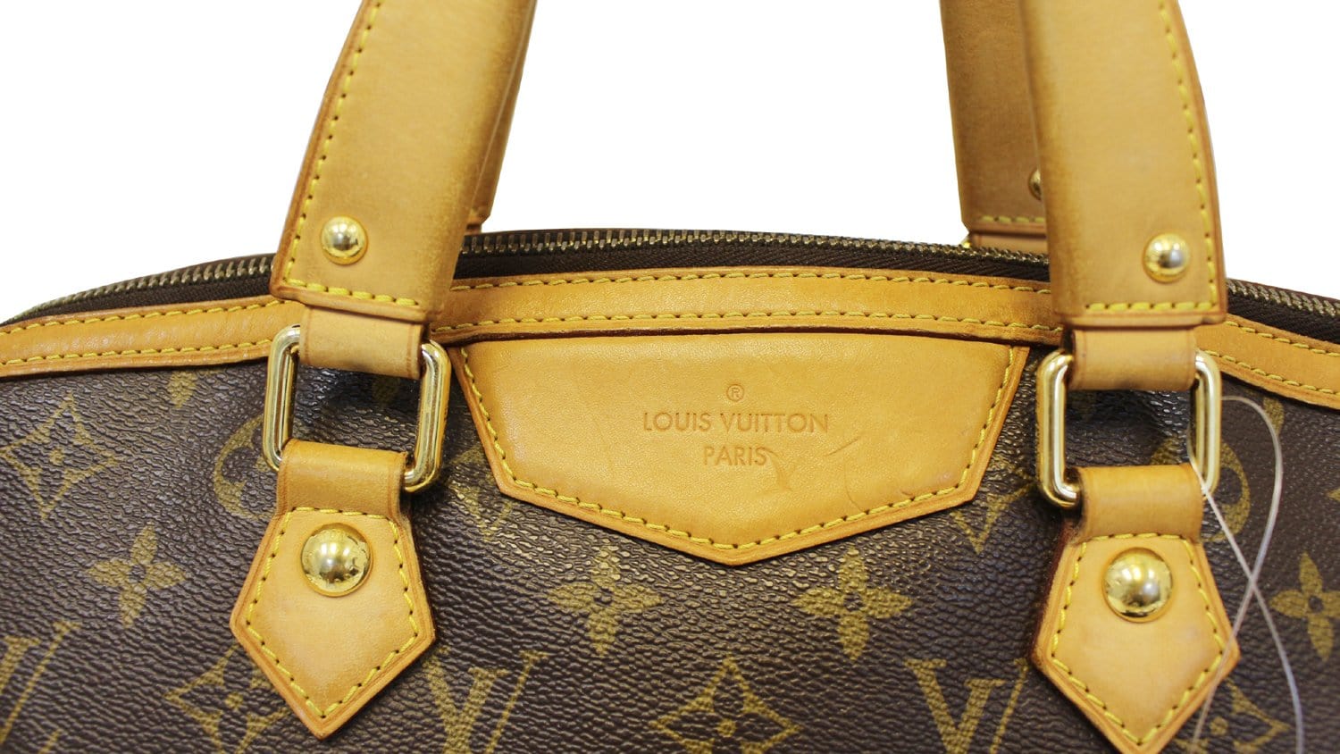 Louis Vuitton Brown Monogram Retiro PM Leather Cloth ref.206280