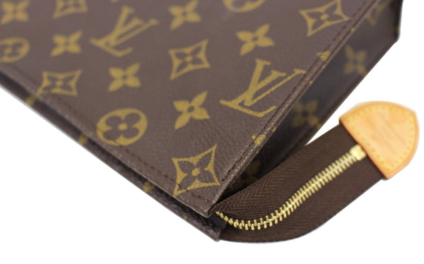 LOUIS VUITTON Monogram Canvas Poche Toilette 19 Cosmetics Pouch