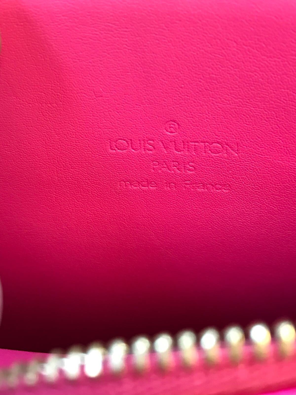 Vintage Louis Vuitton Pink Monogram Vernis Cylinder Bag – Treasures of NYC