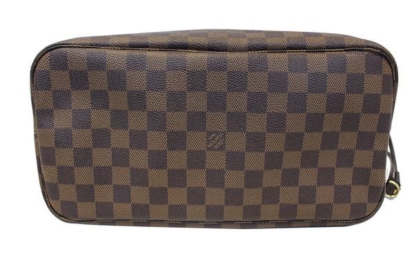 LOUIS VUITTON Damier Ebene Neverfull MM Shoulder Bag