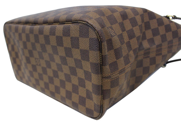 LOUIS VUITTON Damier Ebene Neverfull MM Shoulder Bag