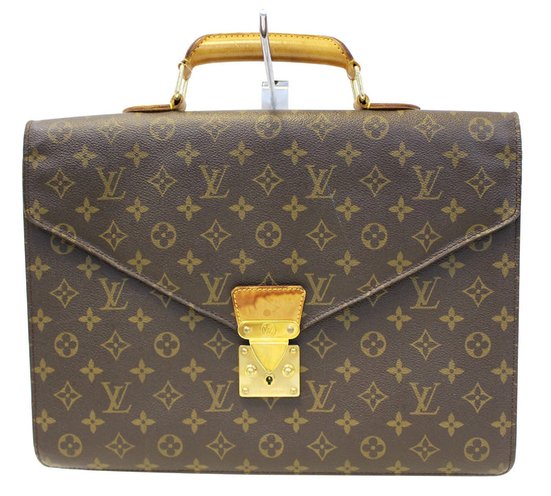 Louis Vuitton Serviette Conseiller Brown Canvas Briefcase Bag (Pre-Own –  Bluefly