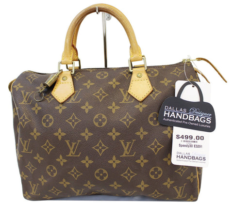 LOUIS VUITTON Monogram Speedy 30 Handbag