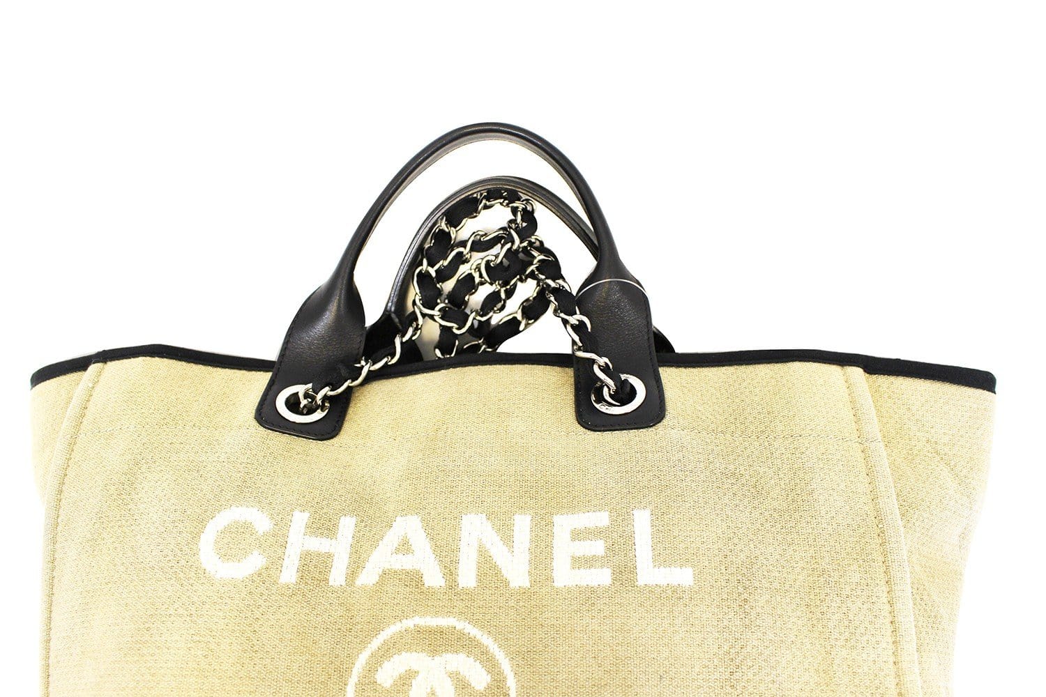Chanel 2022 Large Deauville Tote w/ Tags - Neutrals Totes, Handbags -  CHA726773
