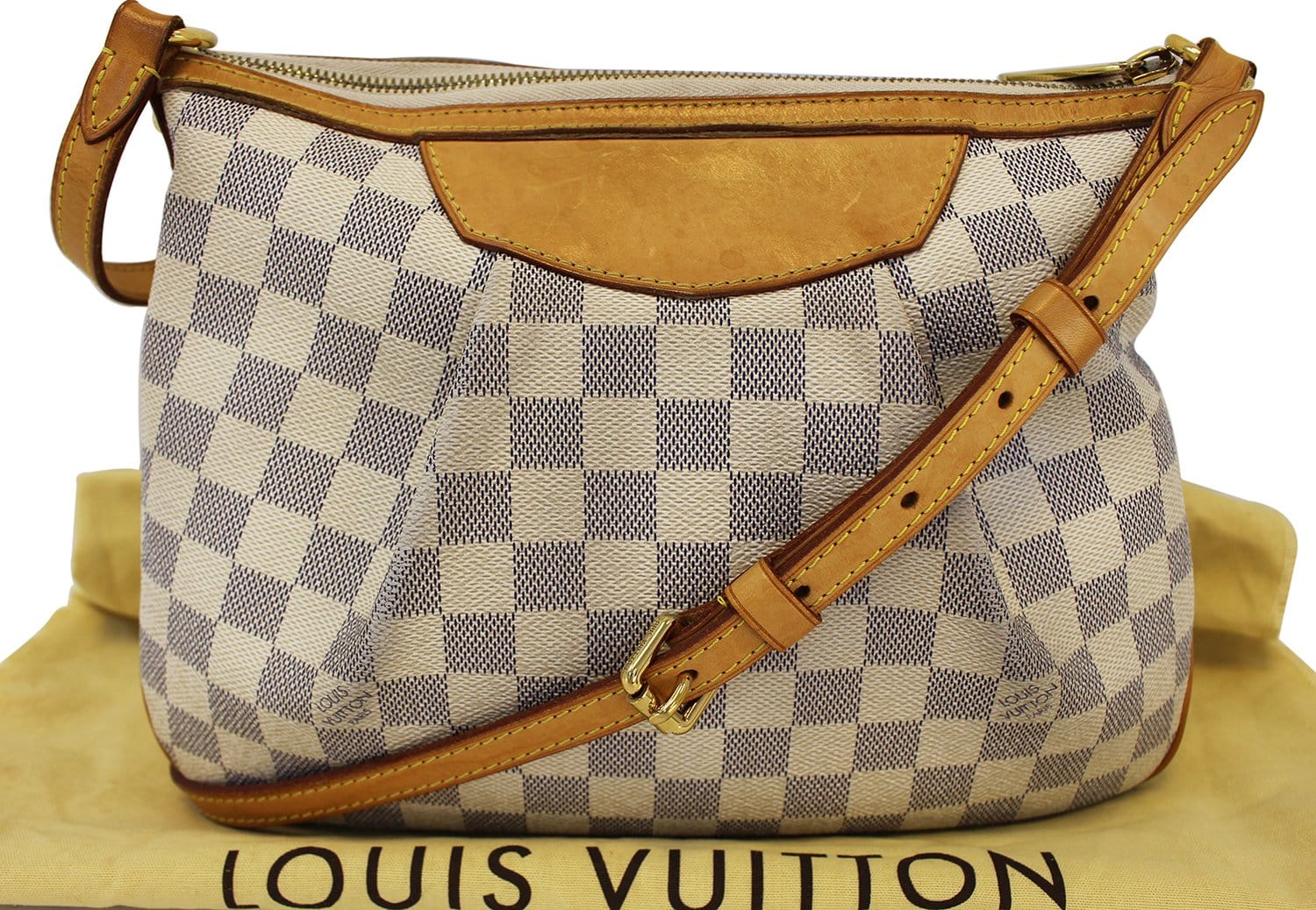Louis Vuitton Damier Azur Canvas Siracusa PM Bag Louis Vuitton