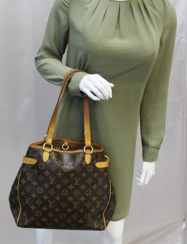 LOUIS VUITTON Monogram Batignolles Vertical Shoulder Bag