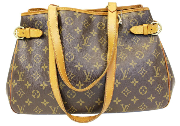 LOUIS VUITTON Used Shoulder Bag Monogram Canvas Batignolles Horizontal 