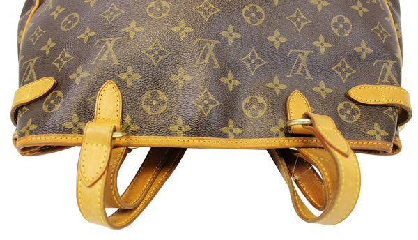 LOUIS VUITTON Used Shoulder Bag Monogram Canvas Batignolles Horizontal