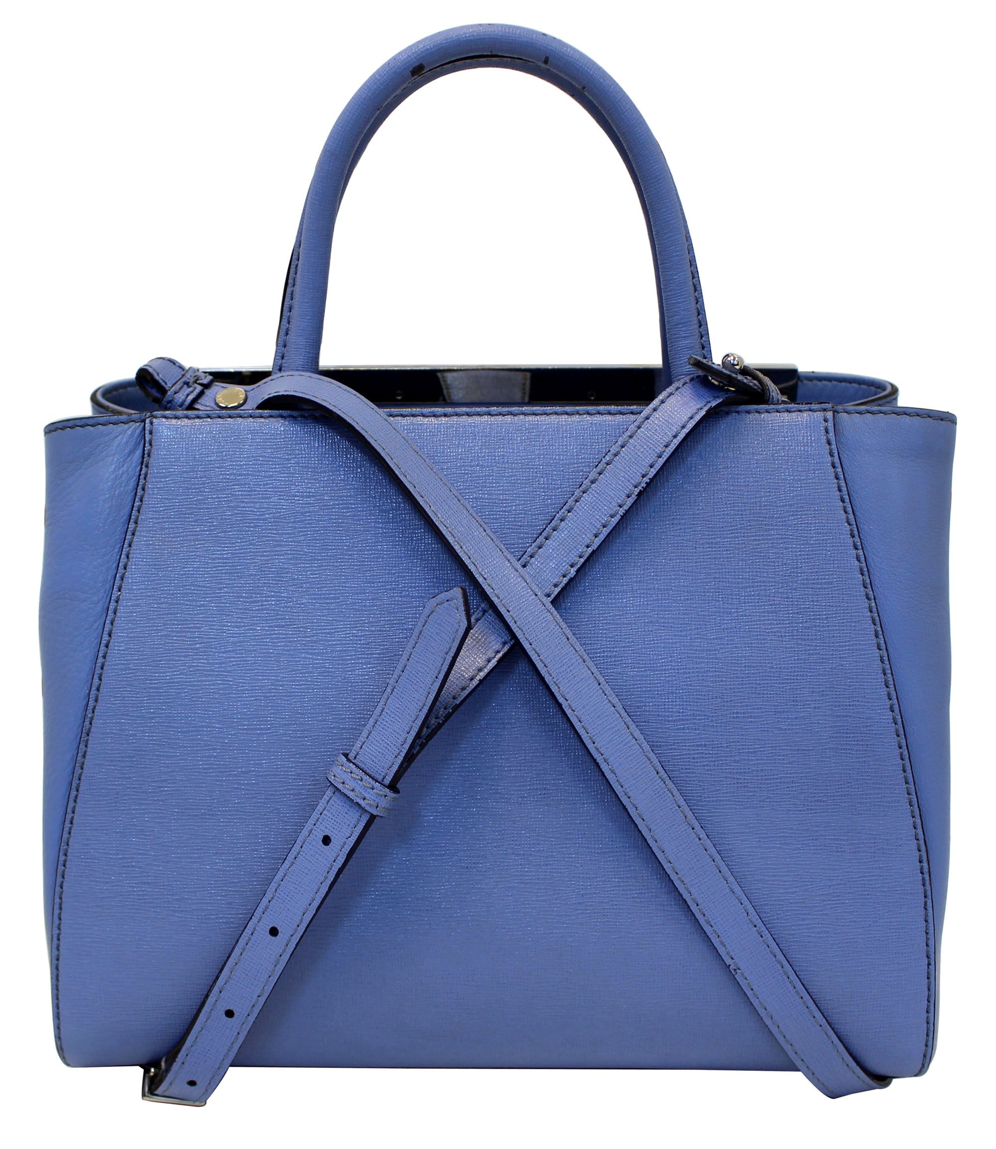 FWRD Renew Fendi Denim Pochette Accessories Shoulder Bag in Blue