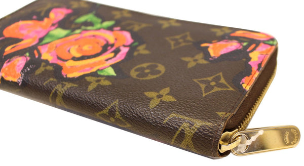 LOUIS VUITTON Roses Monogram Stephen Sprouse Zippy Wallet