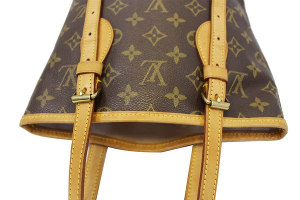 LOUIS VUITTON Bucket PM Monogram Canvas Shoulder Bag