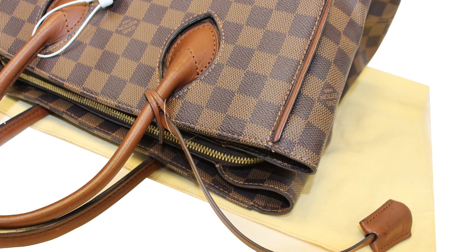 Louis Vuitton Damier Ebene Ascot - Brown Handle Bags, Handbags - LOU708423