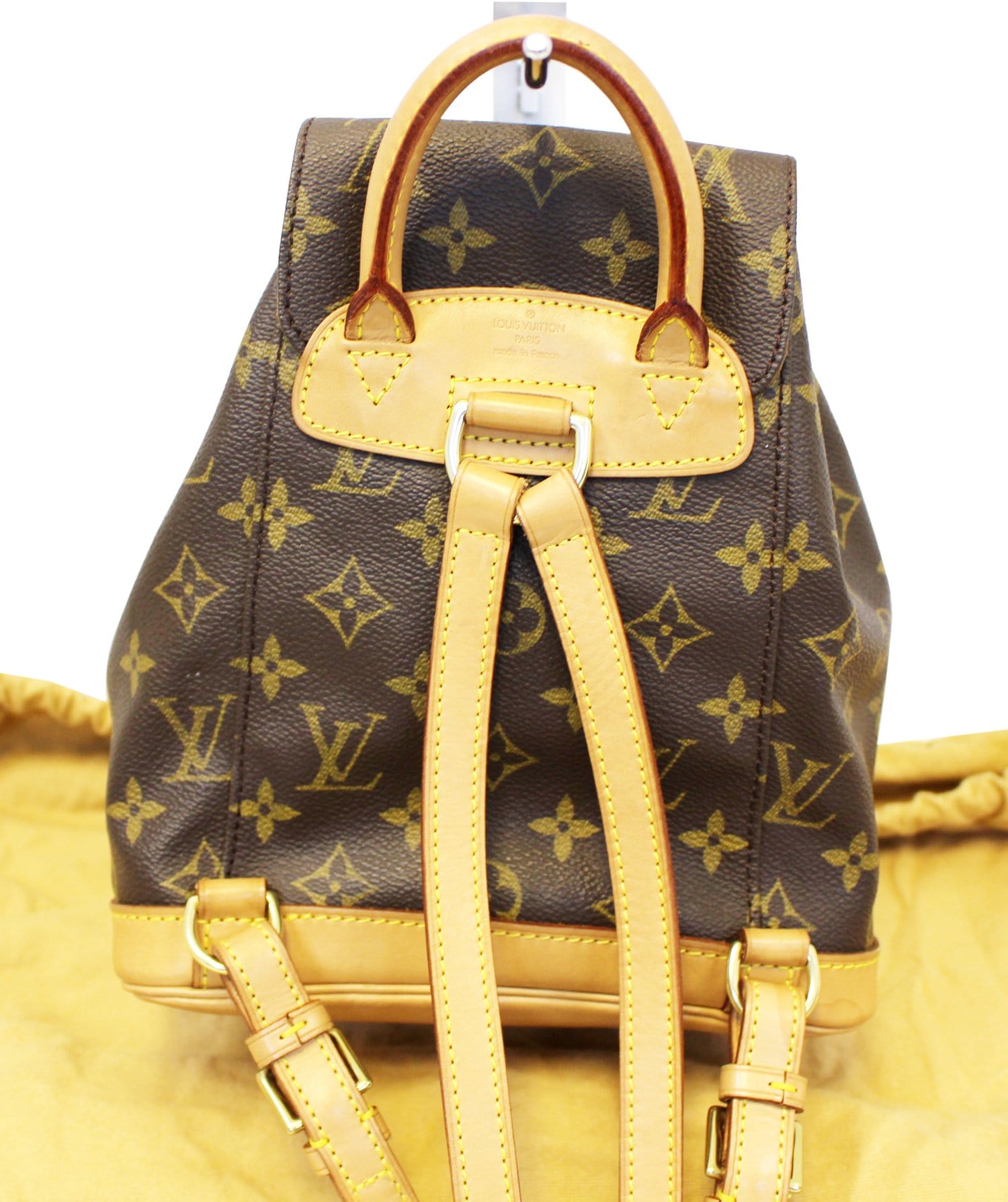 Louis Vuitton, Bags, Louis Vuitton Monogram Montsouris Pm Backpack M5137  Lv Auth 4118
