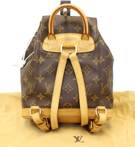 LOUIS VUITTON Monogram Canavs Montsouris PM Backpack