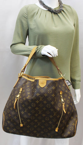 LOUIS VUITTON Monogram Canvas Delightful GM Shoulder Bag