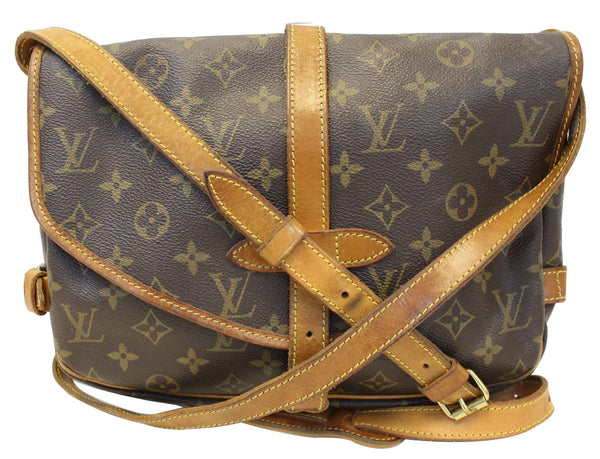 LOUIS VUITTON Monogram Canvas Saumur 30 Shoulder Bag