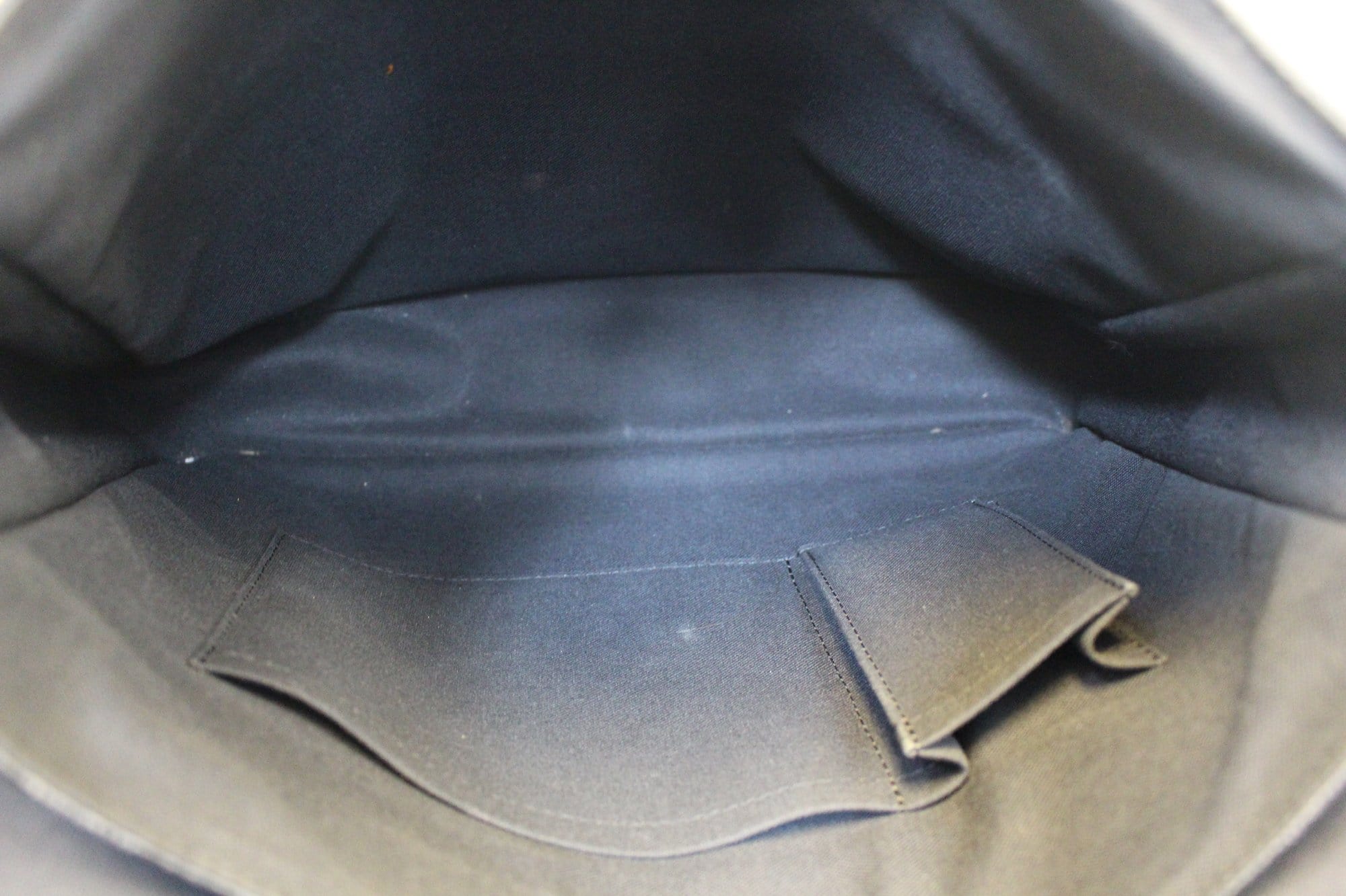 Louis Vuitton Damier Daniel MM Leather Fabric Black Shoulder bag