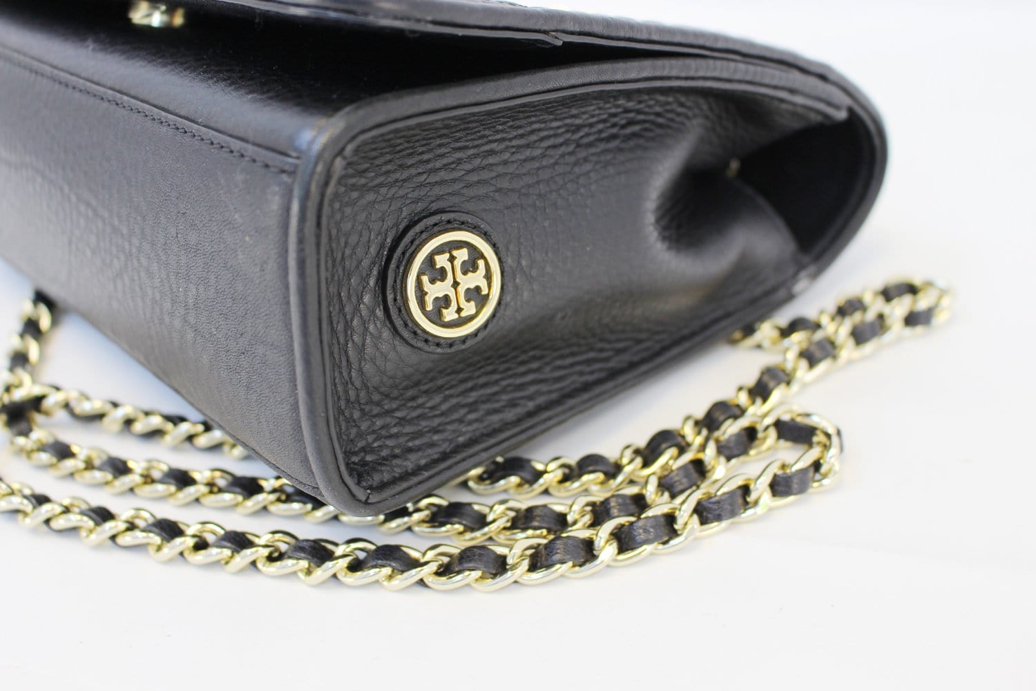 Black Designer Strap Quilted Crossbody Faux Leather Bag – Market