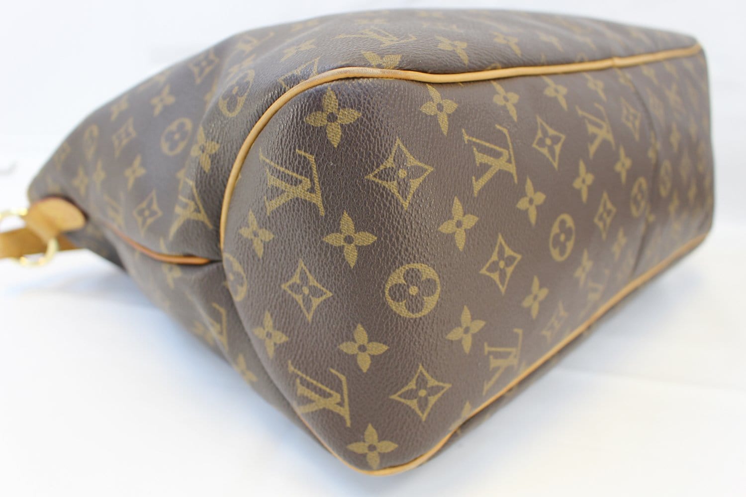 Auth Louis Vuitton Delightful MM Monogram M40353 Opening Leather Damaged  LD517