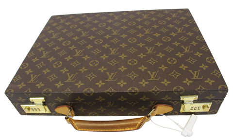 LOUIS VUITTON Monogram Canvas Brown Briefcase Bag