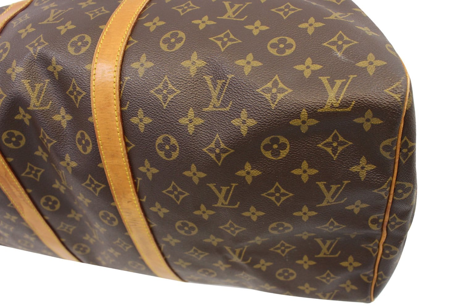 Authentic LOUIS VUITTON Monogram Keepall 55 Carry-on Travel 