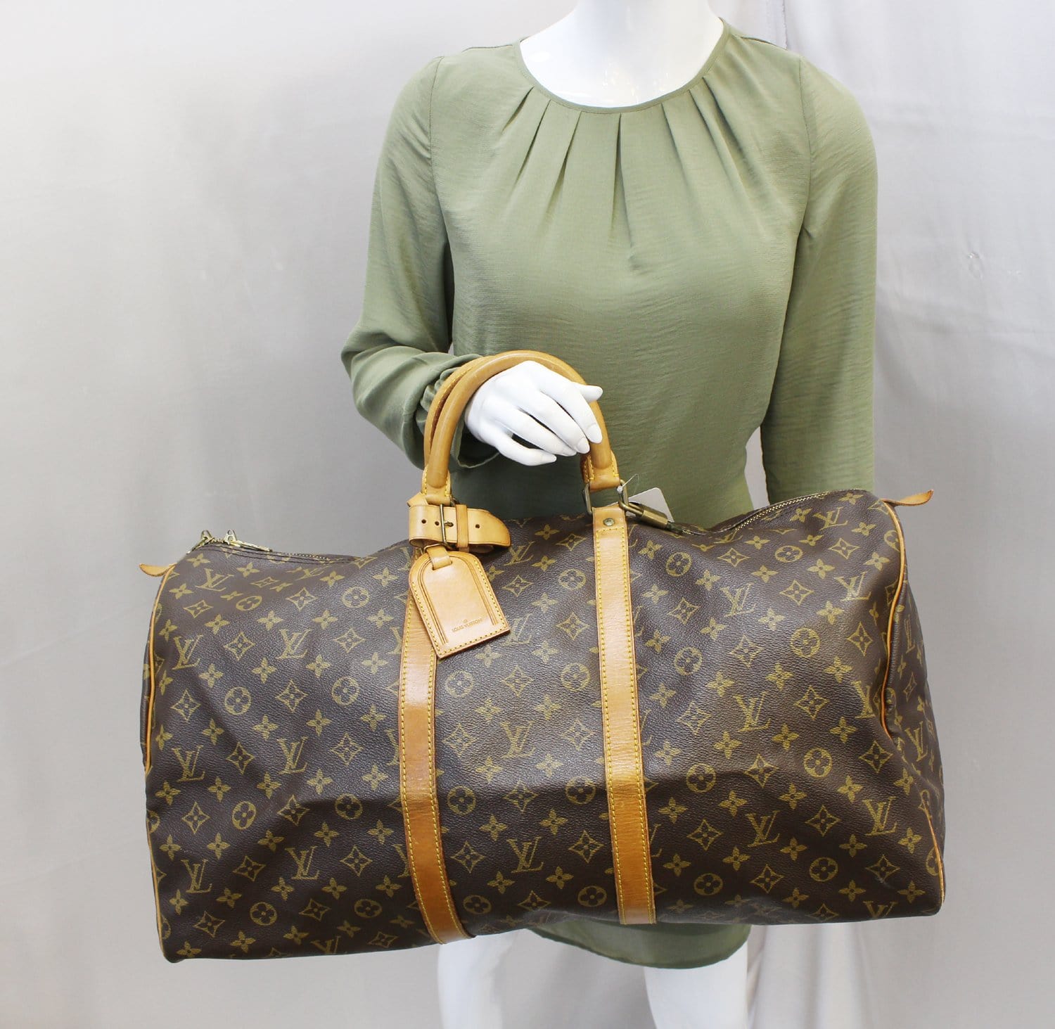 Louis Vuitton, Bags, Authentic Louis Vuitton Keepall 6 Monogram Duffle Bag  Boston Travel