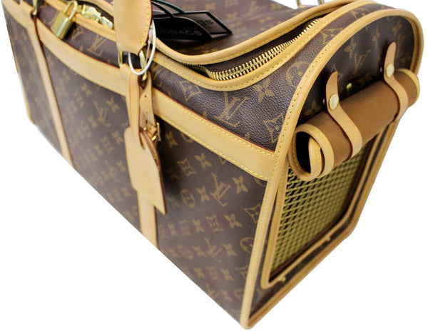 LOUIS VUITTON Monogram Canvas Sac Chien 50 Dog Carrier