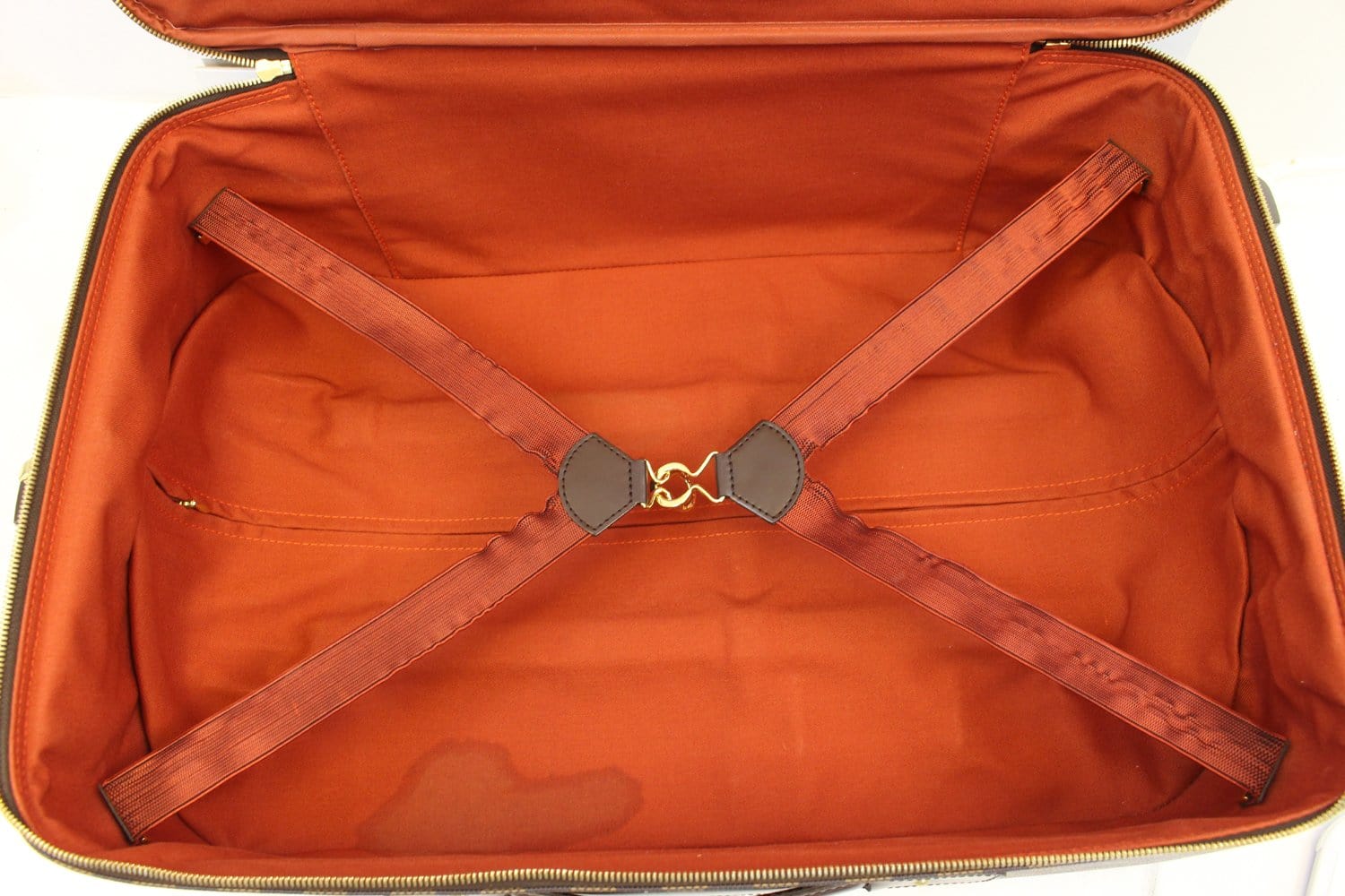 LOUIS VUITTON Carry Bag Pegas 65 Damier canvas Brown unisex Used –