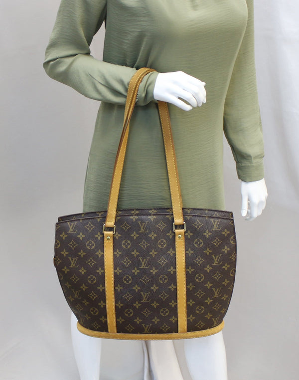 LOUIS VUITTON Monogram Canvas Babylone Shoulder Tote Bag