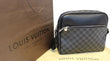 LOUIS VUITTON Damier Graphite Dayton Reporter PM Shoulder Bag