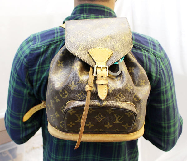 LOUIS VUITTON Monogram Canvas Montsouris PM Backpack