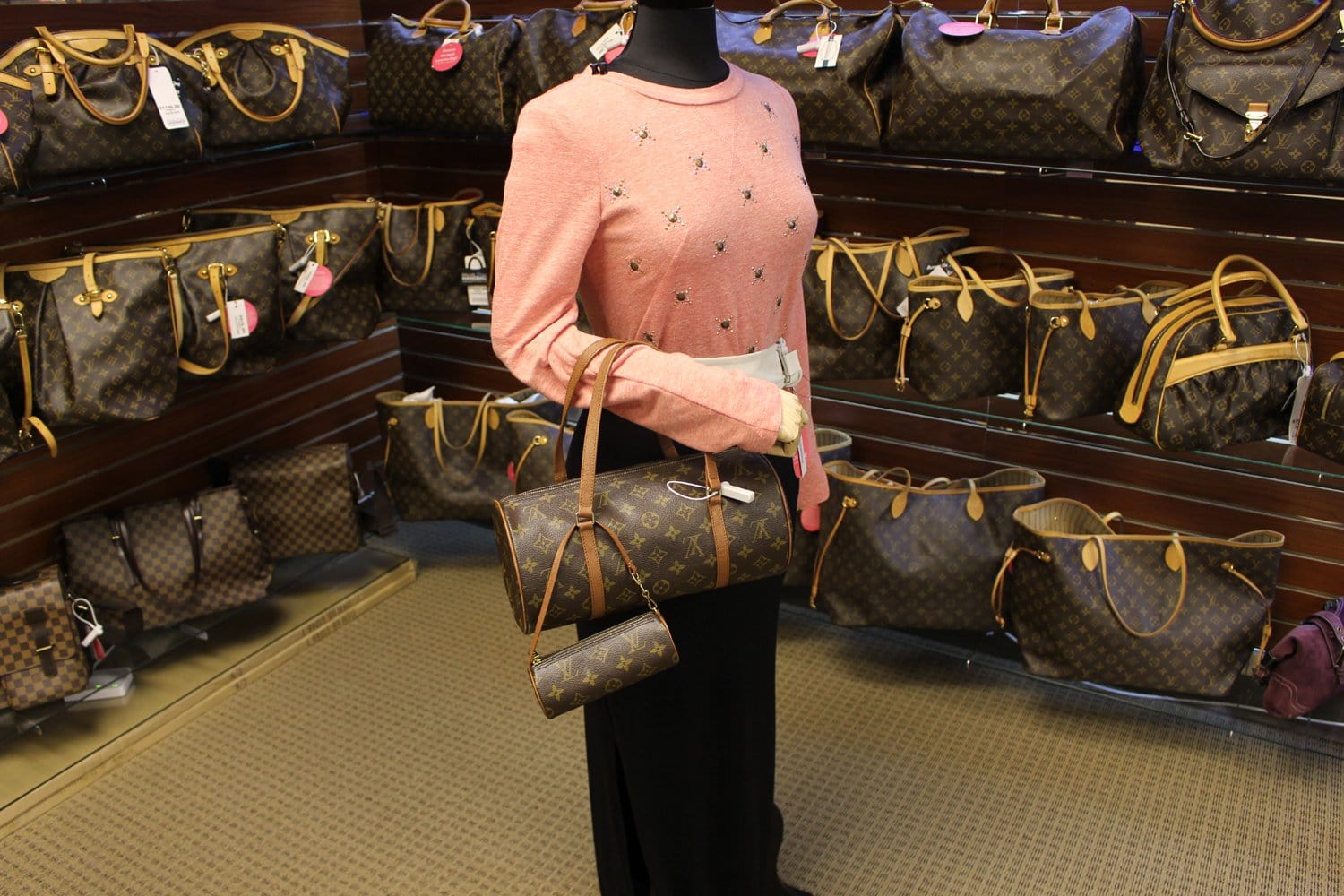 Louis Vuitton Monogram Revelation Neo Papillon PM - Brown Handle Bags,  Handbags - LOU704713