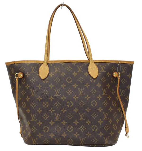 LOUIS VUITTON Monogram Canvas Neverfull MM Tote Shoulder Bag