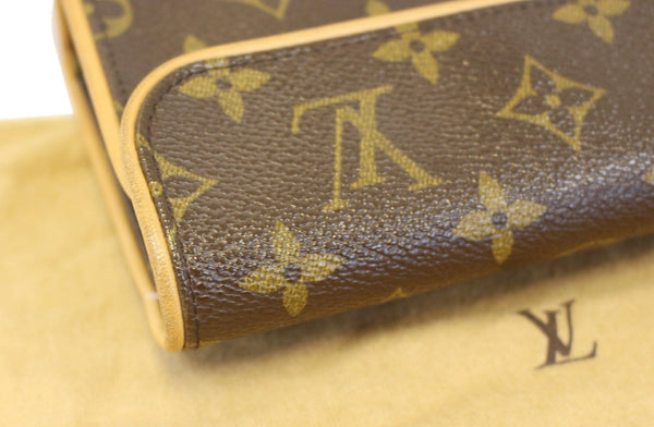 LOUIS VUITTON Monogram Canvas Pochette Florentine Bag