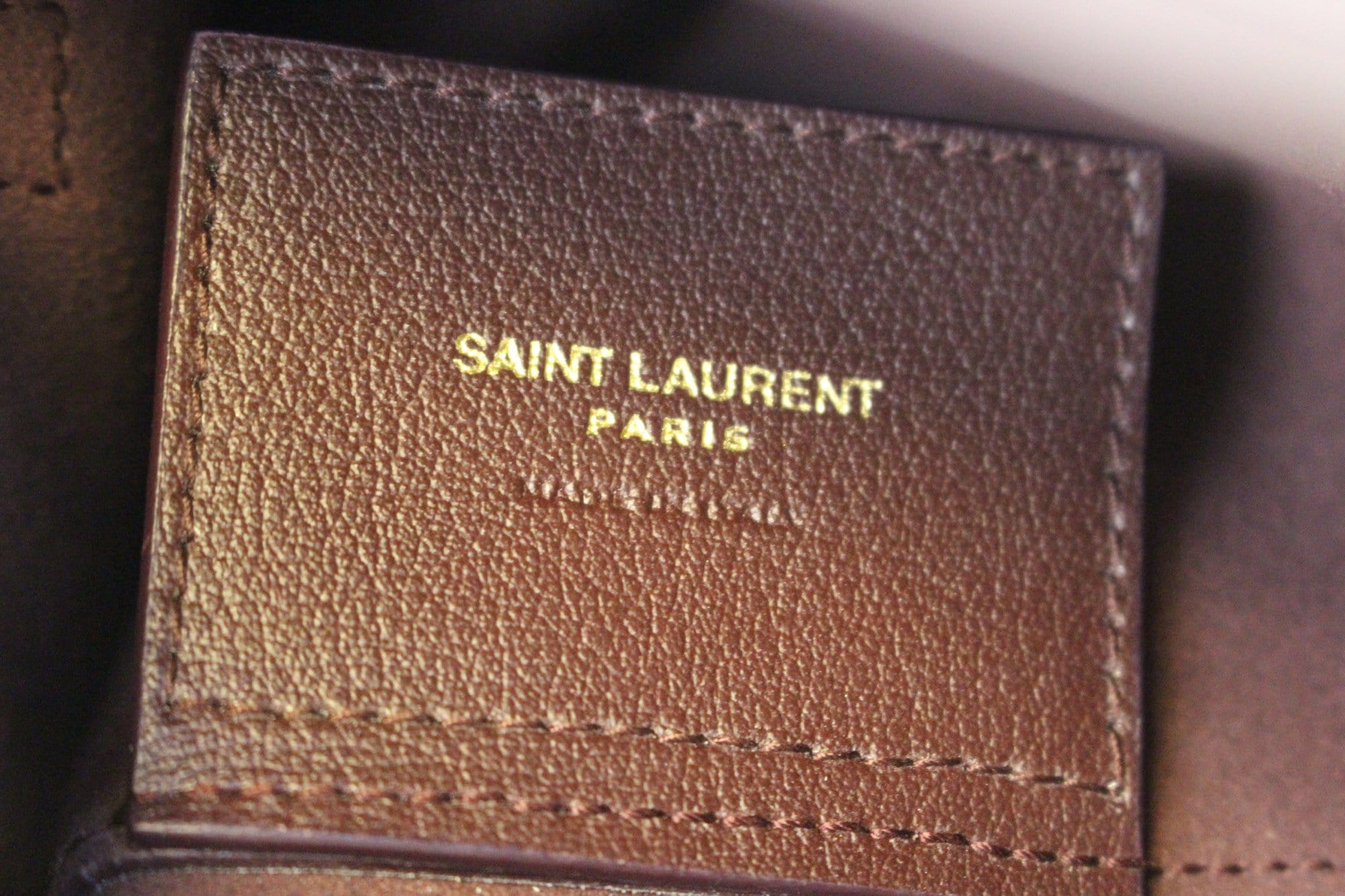 Saint Laurent Bold East/west Leather Tote Bag - Black
