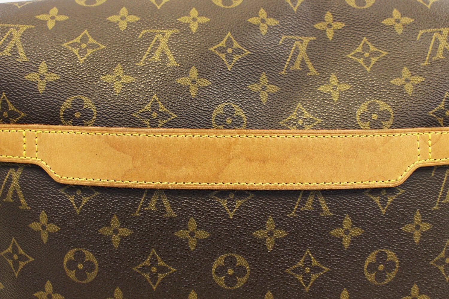 Abbesses messenger cloth bag Louis Vuitton Brown in Cloth - 28283979