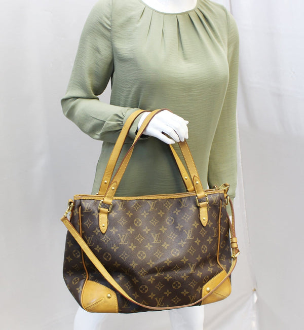 LOUIS VUITTON Monogram Canvas Estrela MM Brown Shoulder Bag