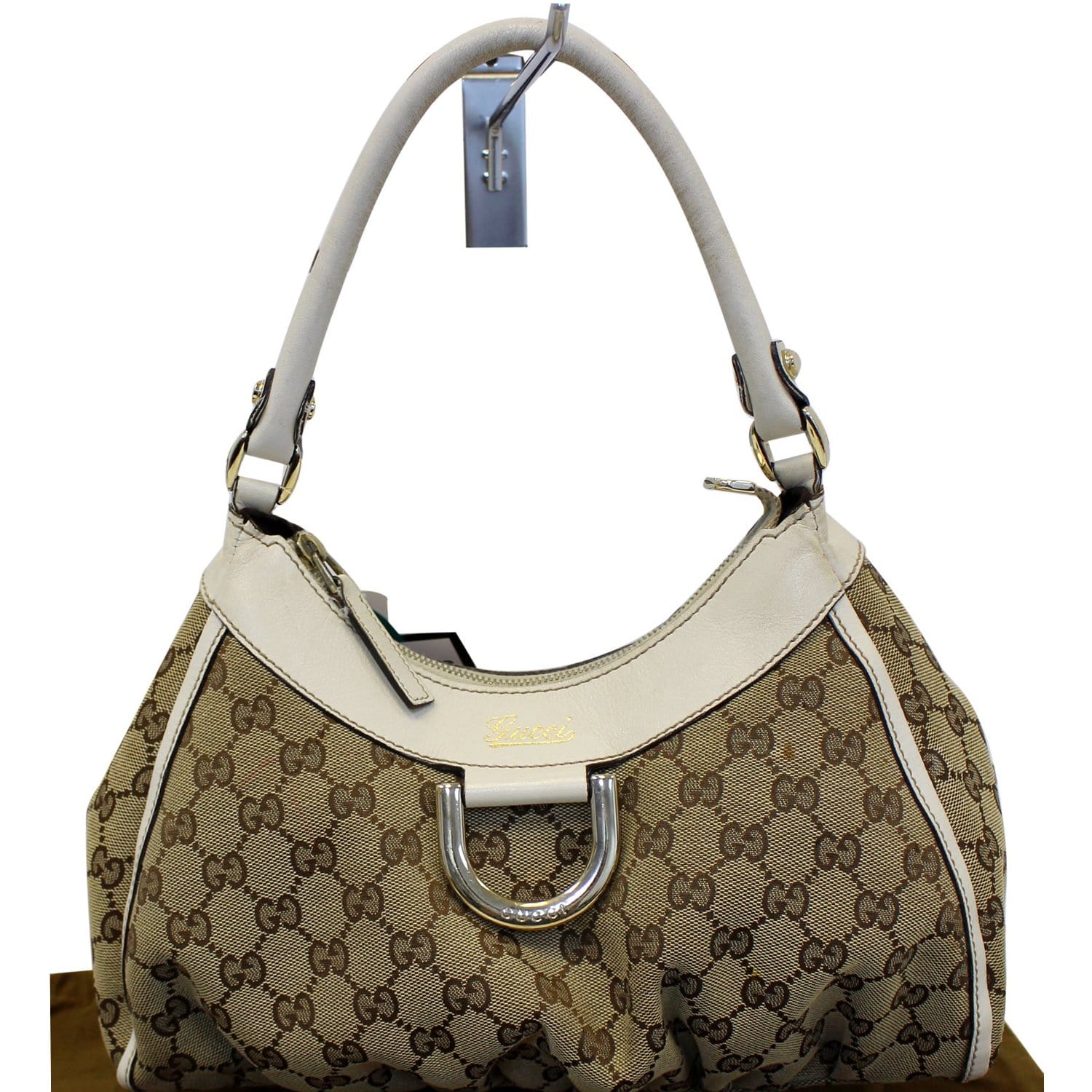 Bags, Gucci Monogram Hobo Bag