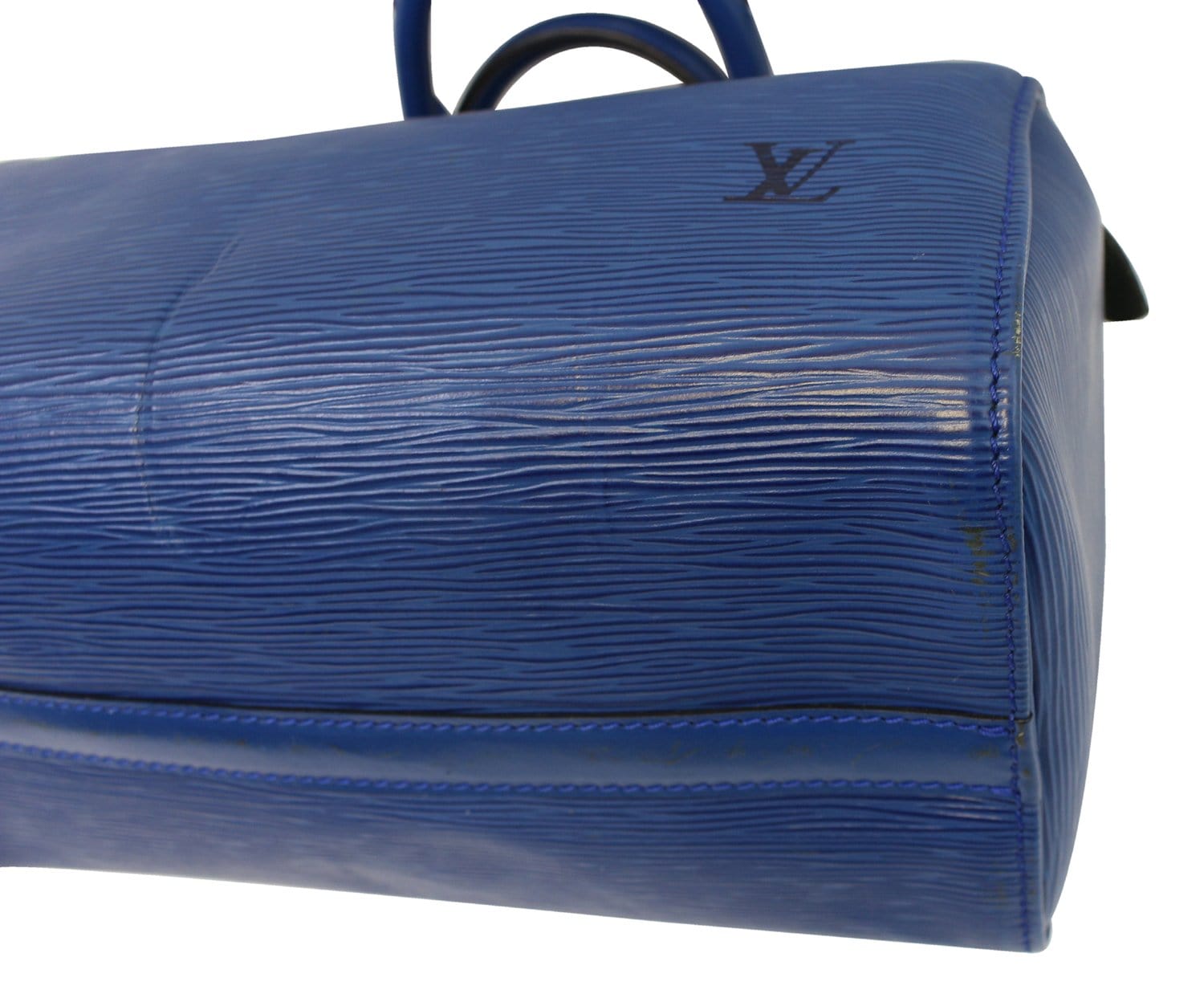 Louis Vuitton Blue EPI Speedy 25