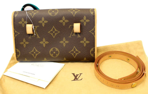 LOUIS VUITTON Monogram Canvas Pochette Florentine Bag