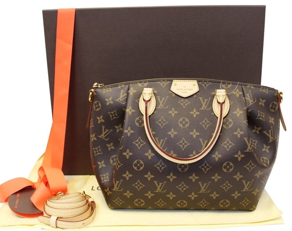 LOUIS VUITTON Monogram Turenne MM 2 Way Shoulder Handbag