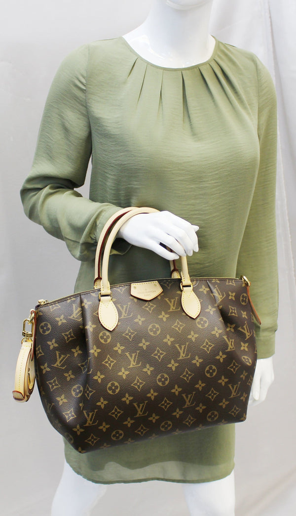 LOUIS VUITTON Monogram Turenne MM 2 Way Shoulder Handbag