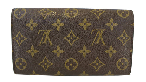 LOUIS VUITTON Monogram Sarah Long Wallet