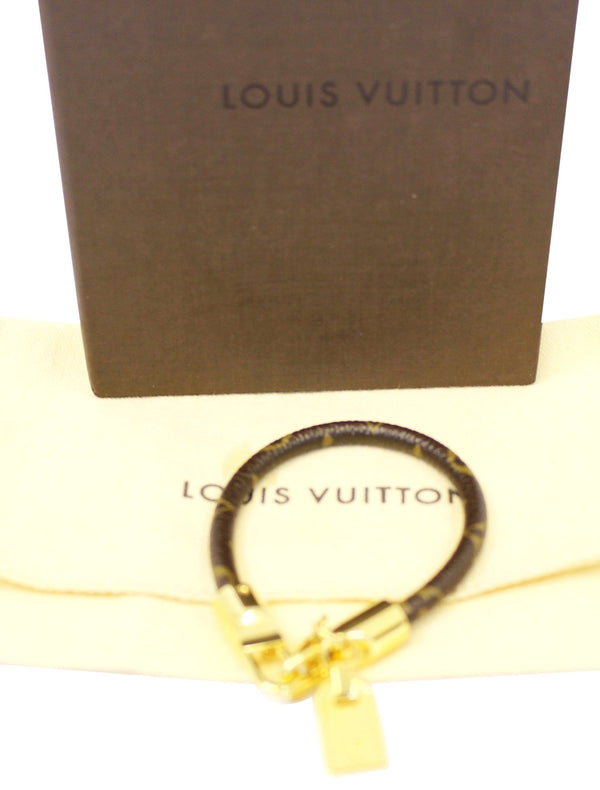 Louis Vuitton Monogram Luck It Bracelet Size 7