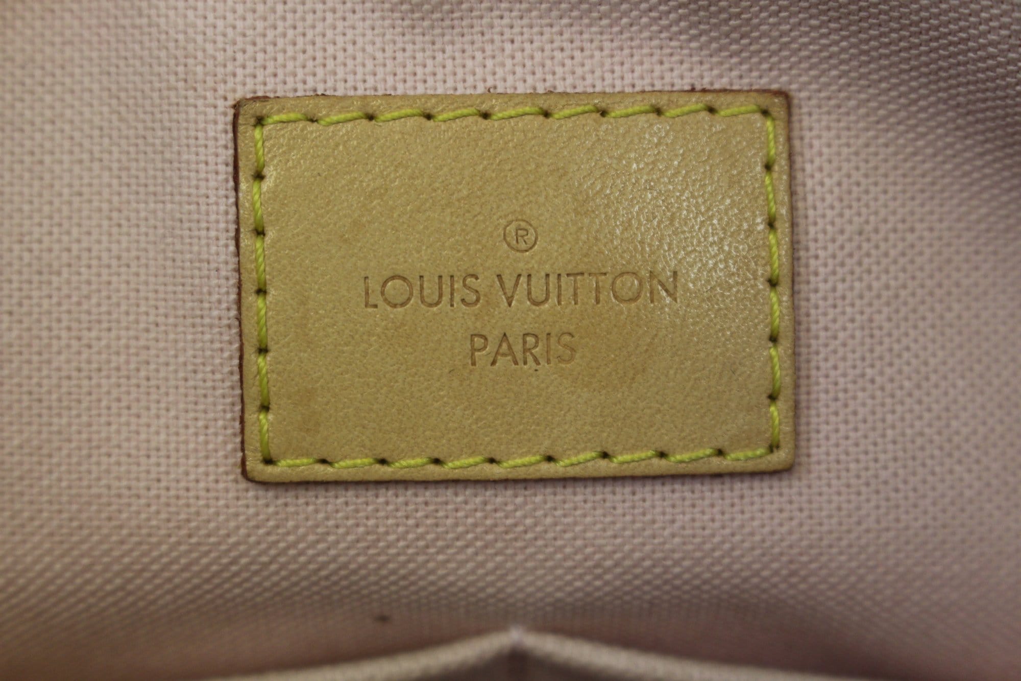 Louis Vuitton Iena Damier Azur PM Bag Cream