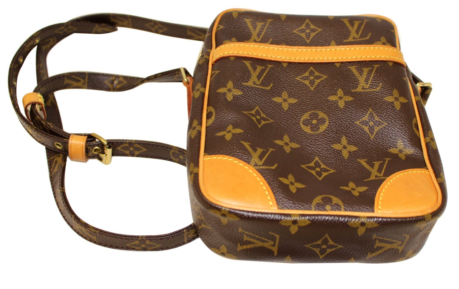 Louis Vuitton Vintage - Monogram Danube - Brown - Monogram Canvas and  Vachetta Leather Crossbody Bag - Luxury High Quality - Avvenice